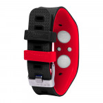 Bracelete FIR Íon Energy Boy - Preto/Vermelho